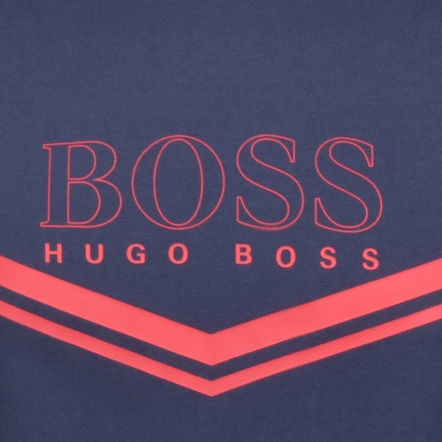 Alternative Image for ProductBOSS Bodywear Lounge Crew Neck Sweatshirt Navy3